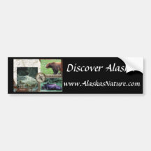 Entdecken Sie Alaska Auto Aufkleber