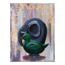 Ente und Elefant Postkarten