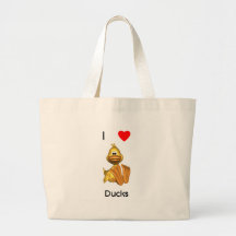 Enten der Liebe I Leinentaschen