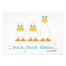 Enten-Enten-Gans-Einladung