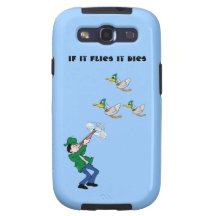 Enten-Jäger-Schießen-Schrotflinte Galaxy S3 Hüllen