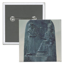 Entlastungs-Zahl des Gottes Shamash, der Gesetze v Buttons