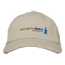 Entrepredoers Spaß-Abnutzung Bestickte Baseballcaps