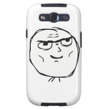 Entschlossener Typ Meme - Kasten Samsungs-Galaxie- Galaxy S3 Hülle