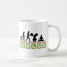 Entwickeln Sie Yoga-Geschenk Haferl