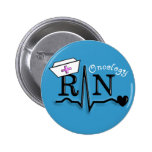 Entwurf Omcology Krankenschwester RN-Geschenk-QRS Anstecknadel