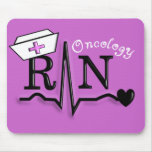 Entwurf Omcology Krankenschwester RN-Geschenk-QRS Mousepads