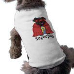 Entzückende Halloween-Kostüm-Mops-T-Shirts hundekleidung