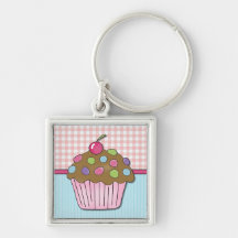 Entzückender kleiner Kuchen Keychain Schlüsselanhänger