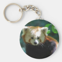 Entzückender roter Panda Keychain Schlüsselbänder