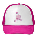 entzückendes rosa Goofballmonster Retrokultkappe