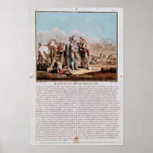 Episode des Kampfes von Marignan Posterdrucke