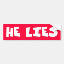 Er liegt auto sticker