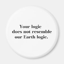 Erd-Logik Kühlschrankmagnet