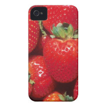 ErdbeereiPhone 4/4S Fall Case-Mate iPhone 4 Hülle