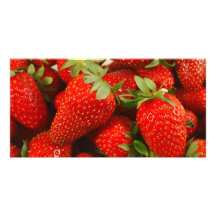Erdbeeren Foto Karten