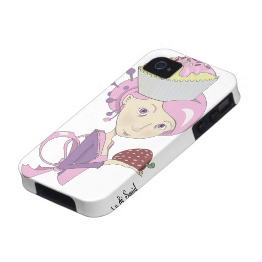 Erdbeerkuchen-Kasten für iPhone 4/4s Case-Mate iPhone 4 Cover