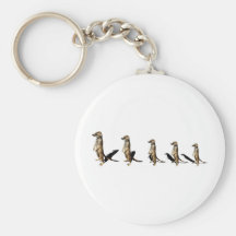 Erdmännchen in Reihe Schlüsselband