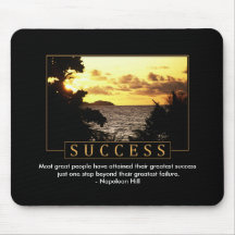 Erfolg inspirierend Mousepad