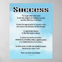 Erfolg Poster