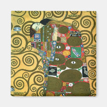 Erfüllung (die Umarmung) durch Gustav Klimt Kühlschrankmagnete