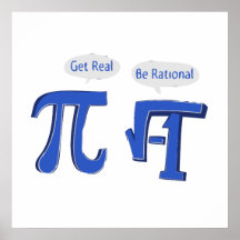 Erhalten Sie ist rational wirklich Posterdrucke