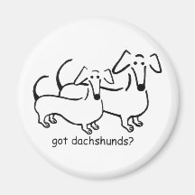 erhaltene Dackeln? Magnet Kühlschrankmagnete