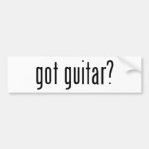erhaltene Gitarre? Autoaufkleber