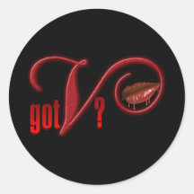 Erhaltene V - Vampirs-Blut Sticker