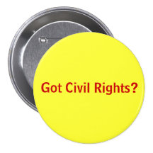 Erhaltene zivile Rechte? Anstecknadelbutton