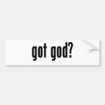 erhaltener Gott? Autosticker