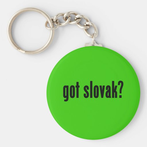 erhaltener Slovak? Schlüsselbänder