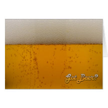 Erhaltenes Bier? Grußkarten