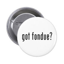 erhaltenes Fondue? Anstecknadelbutton