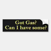 Erhaltenes Gas? Kann ich einiges haben? Autosticker
