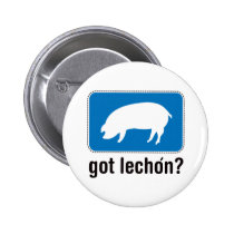 Erhaltenes Lechon - Blau buttons