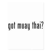 erhaltenes muay thailändisches? postkarte