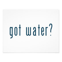 erhaltenes Wasser Einladung