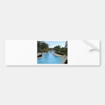 Erholungsort-Pool Auto Sticker