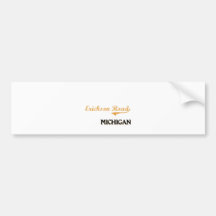 Erickson-Straßen-Michigan-Klassiker Autosticker