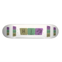 Erin als Erbium-Jod-Stickstoff Skateboarddeck