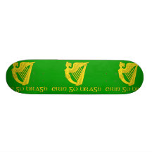 Erin gehen Bragh, Irland-Flagge Personalisiertes Deck