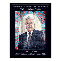 Erinnern an Ted Kennedy Postkarten