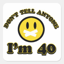 Erklären Sie nicht jedem, das ich 40 bin Sticker