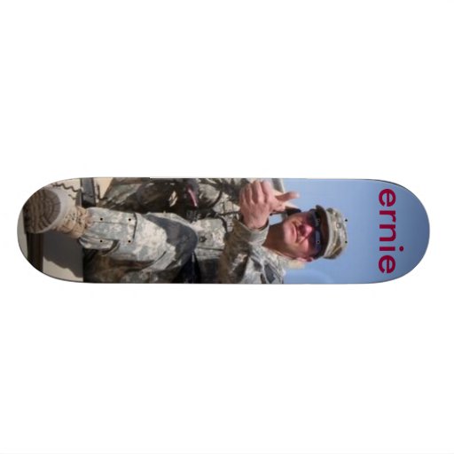 ernie bedruckte skateboarddecks
