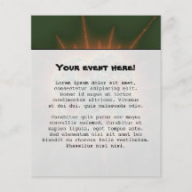 Ernte-Festival - abstrakte Kunst Flyer Druck
