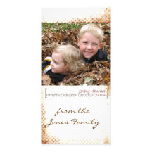 Erntedank Photcard Photo Karten