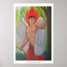 Eros, der Jäger Posterdruck