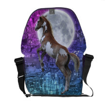Errichtung der Pinto Pferd-Liebhaber Fantasie-Bote Kuriertasche