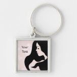 Erröten Schönheits-Prämie Keychain Schlüsselband